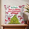 The Cartoon G-Grinch-H Cute Cushion Cover For Pillow Printing Sofa Decoration Home Car Room Coffee Shop Office Nordic Simplicity