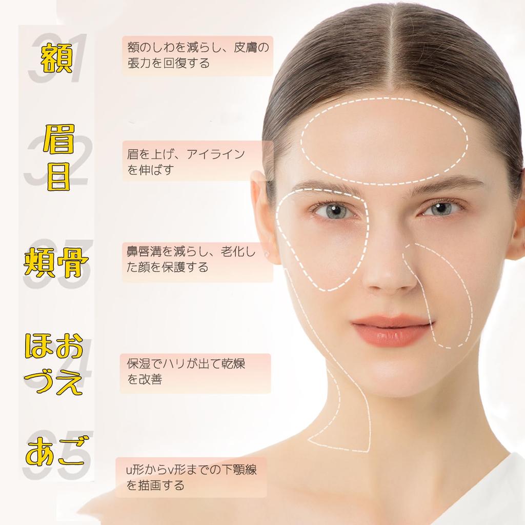 Elitzia Microcurrent Beauty Device Portable Face Mask Hands-Free 3-Mode (Reusable)