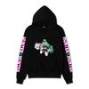Japanese Manga Hunter X Hunter Street Style Killua with Skateboard Graphic Hoodies Casual Anime Print Hooded Sweatshirts Loose Streetwear Pullover