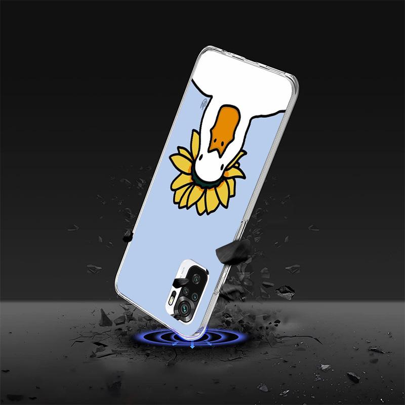 Cartoon Cute Goose Game Cover Phone Case For Xiaomi Redmi Note 15 14 13 12 11 10 Pro Plus 14S 12S 11S 11T 11E 10S Soft Fundas Sh