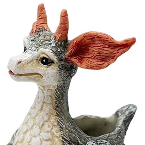 Yousheng Hirsch Blumentopf Wasserdicht Rostfrei Harz Blumentopf Cartoon Design Pflanztopf Innen Außen Kleine Pflanzen Deko