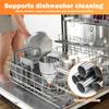 1200 ML Trichterspender Edelstahl Teigspender mit Ständer Cupcake Pfannkuchenteigbereiter zum Backen Küchenzubehör