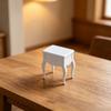 Dollhouse Bedside Table, 1:12 Miniature Furniture Decorative Ornaments, Realistic Details Durable Craftsmanship Dollhouse Furniture