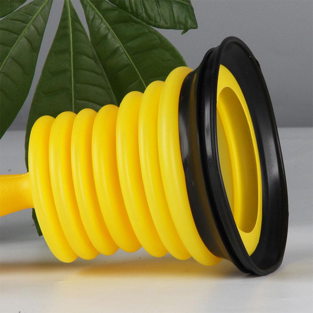 Manual Drain Suction Cup Anti Blocking Plunger Suction Bowl Drain Cleaning Pump for Kitchen Shower Toilet