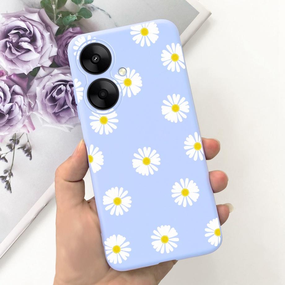 For Xiaomi Redmi 13C 5G Redmi 13R 5G Case Soft Silicone Phone Cases Butterfly Cactus CAPA For Redmi13C Redmi13R 5G Funda Bumper