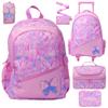 Smiggle Backpack for Kids Students Large Capacity Travel Outdoor Unicorn Casual Daypack
