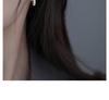S925 Sterling Silver Diamond Ear Cuffs - 2026 Elegant Japanese Korean Style Simple Hoop Earrings for Women