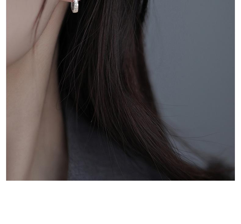 S925 Sterling Silver Diamond Ear Cuffs - 2026 Elegant Japanese Korean Style Simple Hoop Earrings for Women
