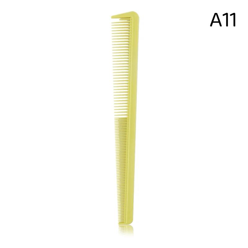 Anti Static Barber Cutting Comb 1Pc Dual Density Teeth Durable Plastic Comb for DIY Home Hair Cutting
