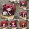 1pc Mio Naruse Anime Characters Pillow Case Fashion Square Pillowcase Bedroom Sofa Room Ins Decoration Leisure