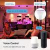 Tuya Wifi Smart Led Light Bulbs 220V 110V GU10 Smart Home RGB CW Spotlights Smart Life App Voice Control With Alexa Google Home