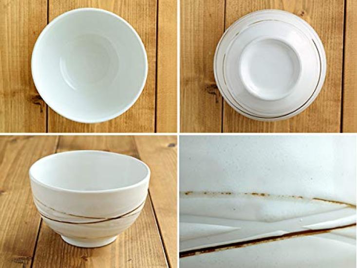 Tableware East Ryžová miska (Malý) Špirálová Minoruba 3-farebná súprava Námornícka biela karamelová ryžová miska ryžová miska hrniec malá miska
