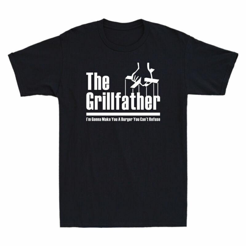 Funny The Cotton Parody Tshirt Grillfather Gift Fathers Unisexs Day Grandfather S
