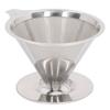 Pour Over Coffee Dripper 304 Stainless Steel Slow Drip Coffee Filter Reusable Coffee Maker Accessory