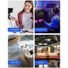 2 In 1 Out Sound Switcher For Live Streaming With Aluminum Housing Sound Mixing for Recording Studio Singing Equipment