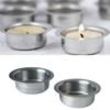 Tazas para Velas de Contenedor Decoración Ferretería Hogar Acero Inoxidable