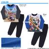 Bandai Super Mario Kart Brushed Pajamas 130cm Blue [Airin] Light-Up!