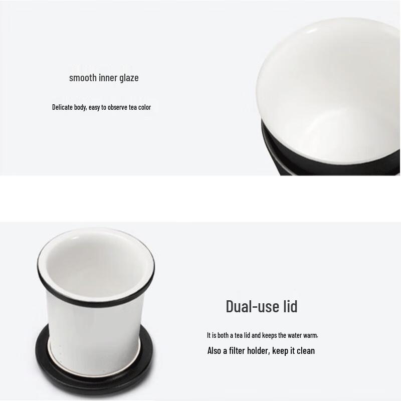 Mingzhan Portable Ceramic Kung Fu Travel Tea Set