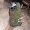 Luxury Glitter Sequins Diamond Case For iPhone 11 12 13 14 15 16 Pro Max Plus Sparkle Rhinestone Shockprook Hybrid Bumper Cover