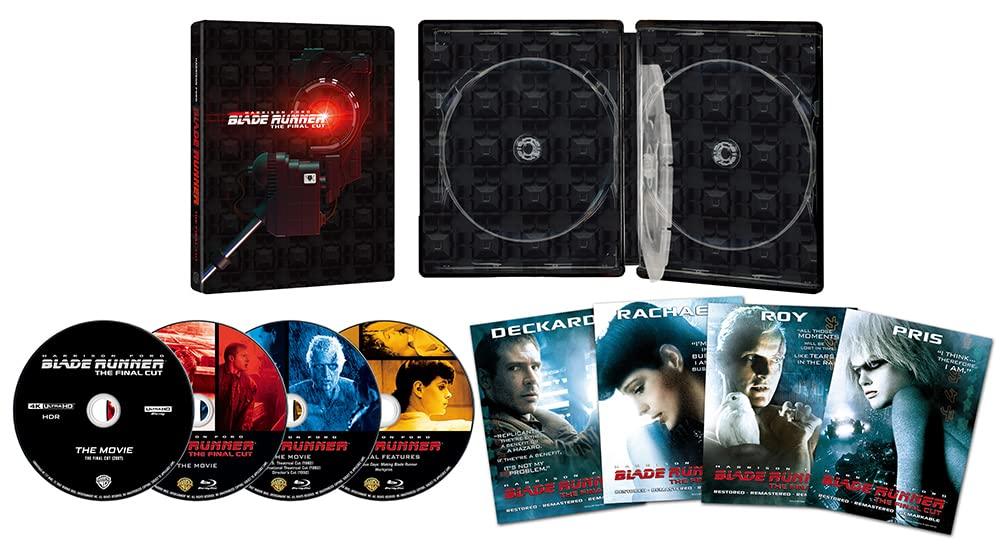 

Limited Blade Runner 40th Anniversary Complete Edition ULTRA HD Steelbook Edition ULTRA HD (Издание 2019 г.) (4K и Blu-ray набор) (4 диска) [4K + Blu-ray]
