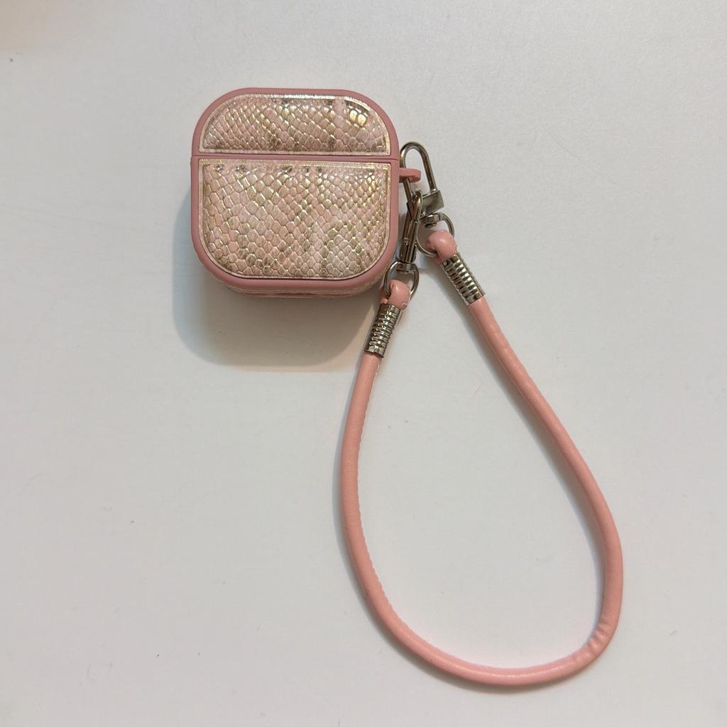 Popular Korean Snakeskin Pattern Is Suitable for AirPods New 1st Generation Bluetooth Headset 1 Protective Cover Pro/pro1 Portable 1st Generation