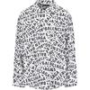 Logo Strips Minimal Shirt 'White' Men's 681812TML219040