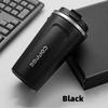 380/510ml Stainless Steel Coffee Cup Travel Thermal Mug Leak-Proof Thermos Bottle Tea Coffee Mug Office Business Style Thermos