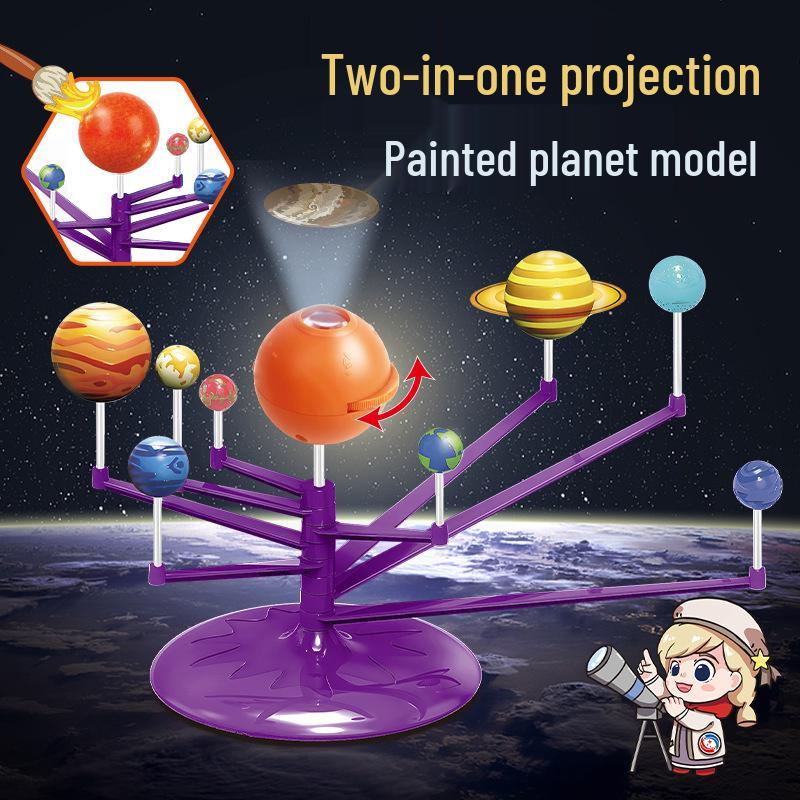 STEM Educational Celestial Model: Eight Planets Hanging Toy for Kids 6-12