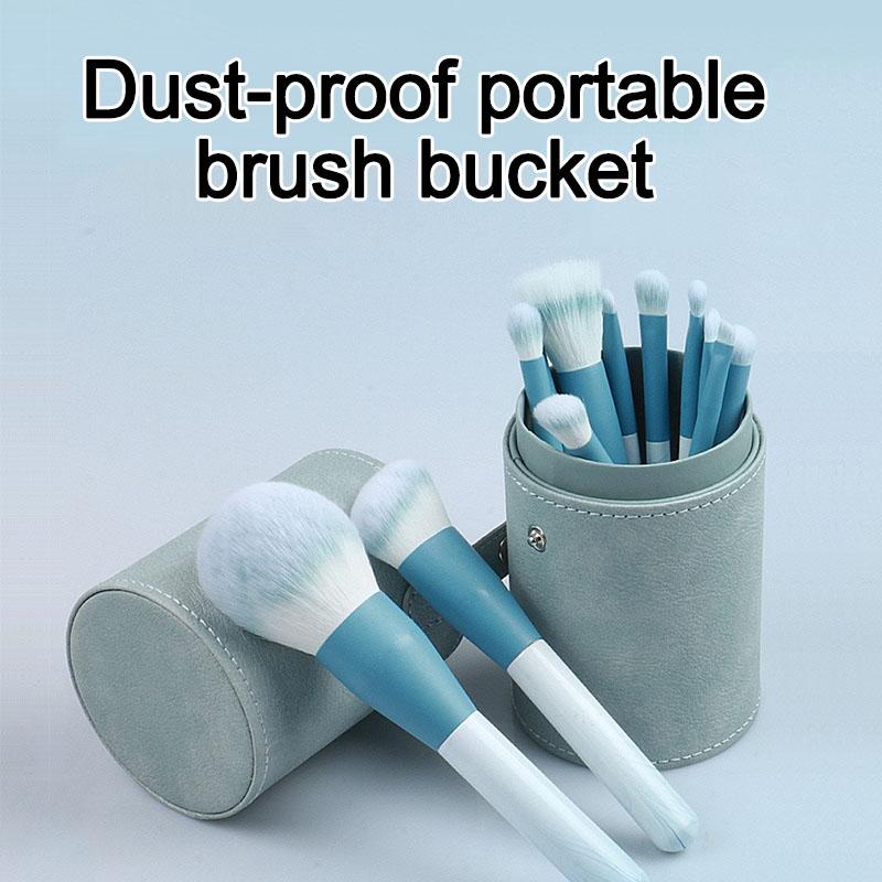 New PU Leather Makeup Brush Bucket Stand for Makeup Brushes Organizer Cosmetics Storage for Makeup HZSSN05