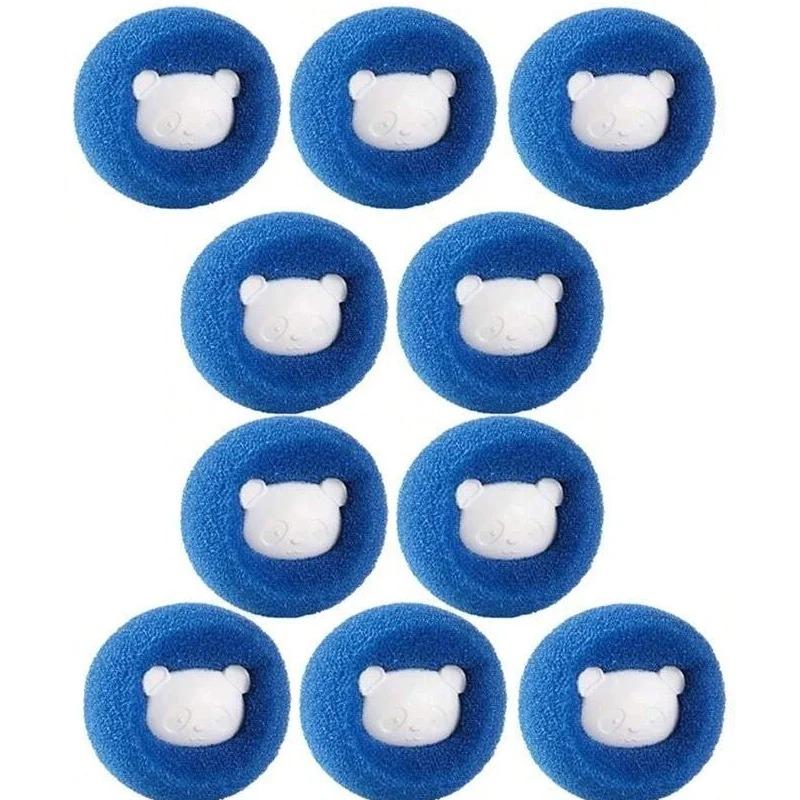 Wäschebälle, Tierhaarsammler für die Waschmaschine, wiederverwendbarer Wäsche-Fusselfänger, entfernt Fussel von der Kleidung, Haustier- und Katzenzubehör