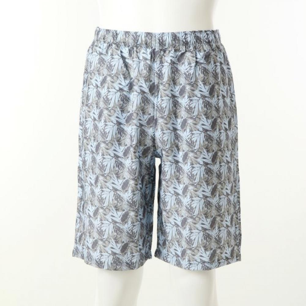 Wacoal Lightweight Soft Leaf Print Summer Men S 5 Short Pajama pantS Wmp720mp Blue/95