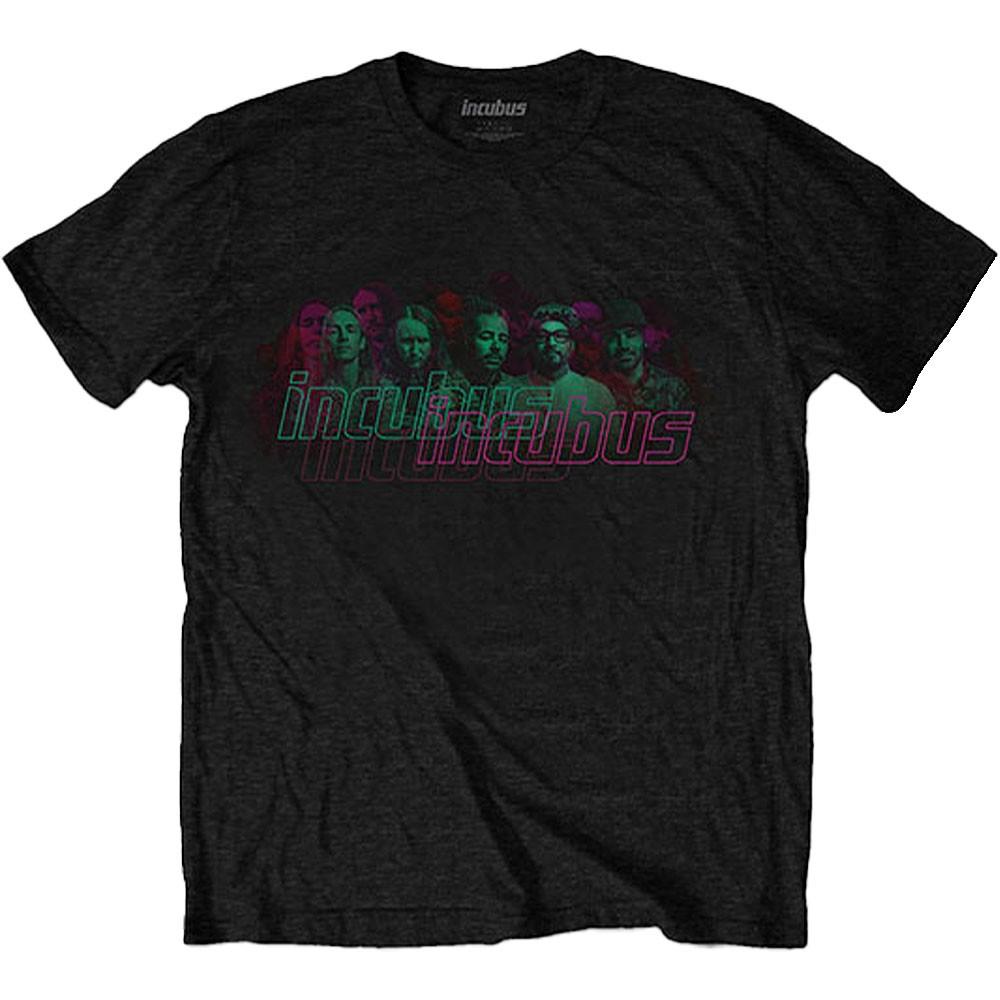 Men s Incubus 17 Tour T-shirt Large Black 4XL