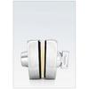 Semi-circular Stainless Steel Glass Lock No-drilling Sliding Door Locks Office Frameless Glass Clip Interior Security Door Latch