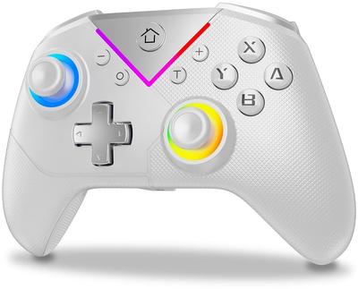 Switch Controller mit Turbo Kompatibel mit Switch Pro Makro TURBO Gyro HD Rückseite RGB Null Kabellos 1000mAh Hohe Kompatibilität mit allen Switch und
