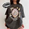 Retro Disney Rapunzel Comfort Color T-Shirt Disney Prinzessin Rapunzel Shirt Damen Lässige Mode Y2K Magic Kingdom Shirt
