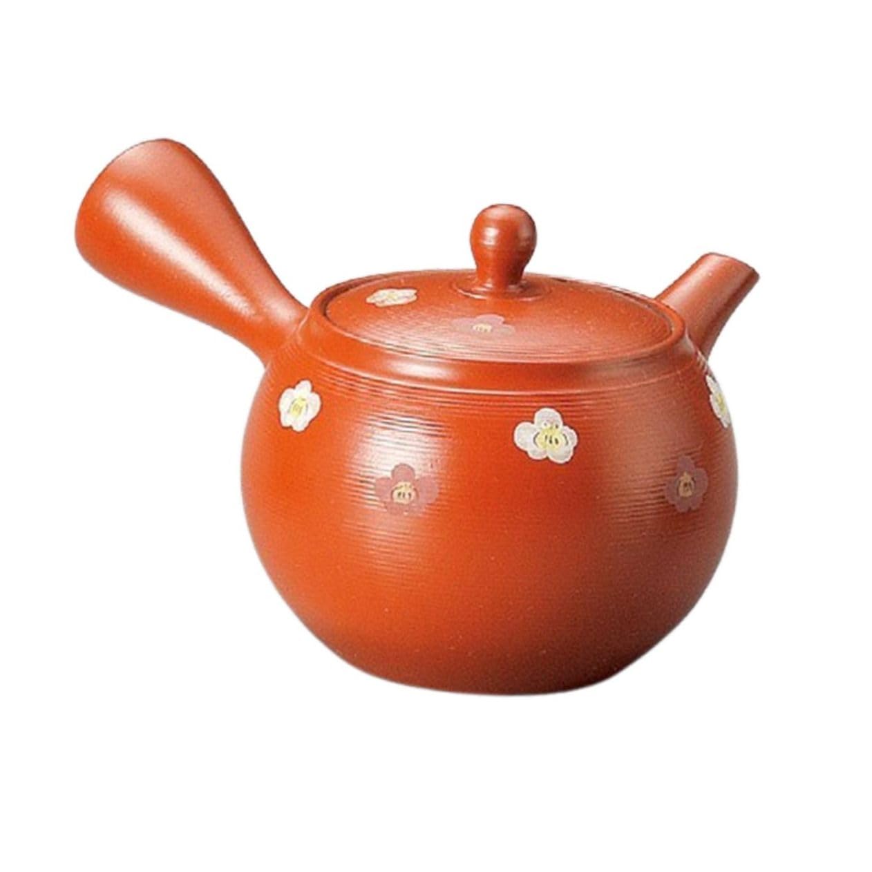 

J-kitchens Ceramic Teapot for One, Made in Japan, Chic, Easy to Use, Stylish, 220cc (Deep Steamed Tea, Nozomi Tea Strainer)