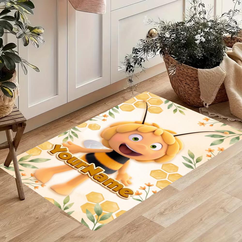 Biene Maja Customize Your Name Kitchen Rug Runner Rug Laundry Mat Hallway Entryway The Best Gift Choice