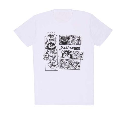 

Star Wars Unisex Adult Ewok Manga T-Shirt M