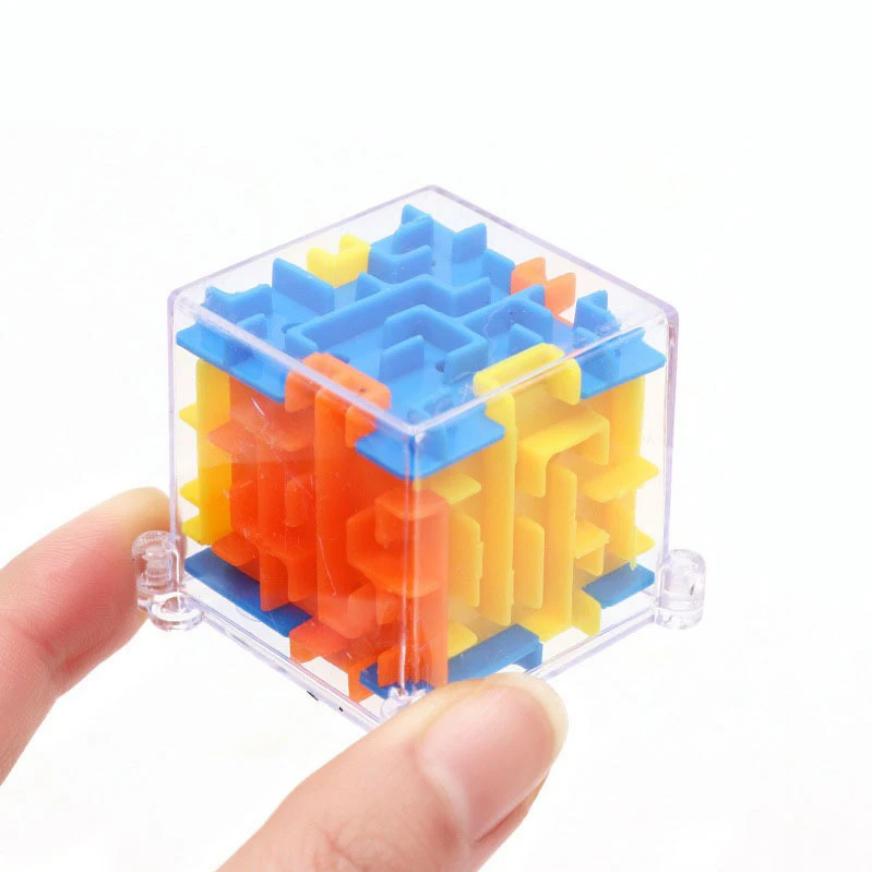 

1 шт. 3D лабиринт, волшебный кубик, игрушки, детский подарок, шестисторонняя развивающая игрушка для мозга, игрушки-лабиринты с шарами, волшебный лабиринт, игра с мячом