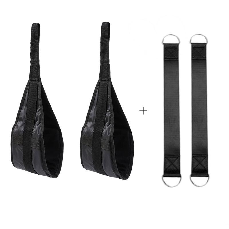 Fitness AB Sling Straps Aufhängung, reißfest, strapazierfähig, Paar für Klimmzugstange, hängende Beinerhöhung, Heim-Fitness-Fitnessgeräte