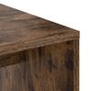 Desk Smoked Oak 102 x 50 x 124 cm Engineered Wood
