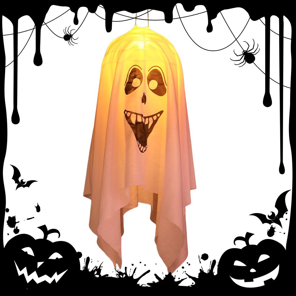 Halloween Decoration Electric Shaker Head Animatronics Pumpkin Light Up Eyes Creepy Sound for Front Garden Patio Lawn