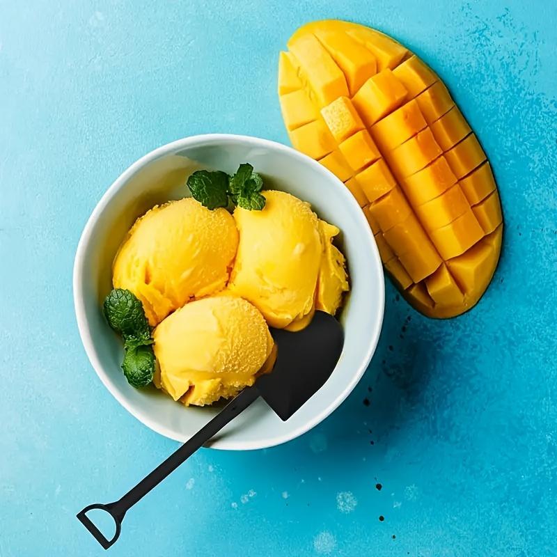 50/100pcs Disposables Cake Dessert Spoon Plastics Shovel Vintage Shovel Ice Cream Eating Yogurt Spoon Fashionable Tableware4