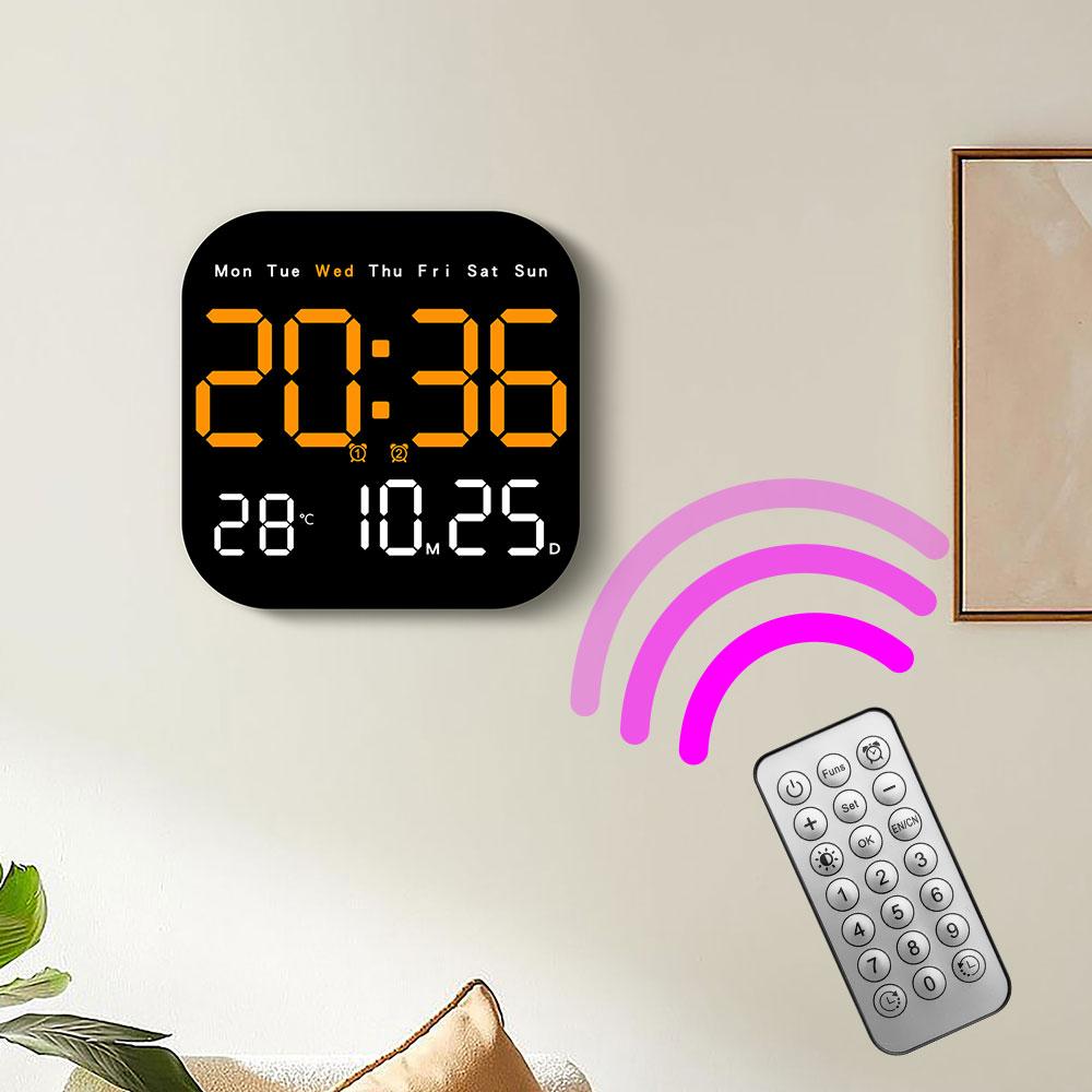 Yujeubi Blackface Square S Led Watch