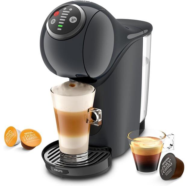 Капсульная кофемашина Krups KP340B Nescafe Dolce Gusto Genio S Plus cosmic grey (KP340B10)