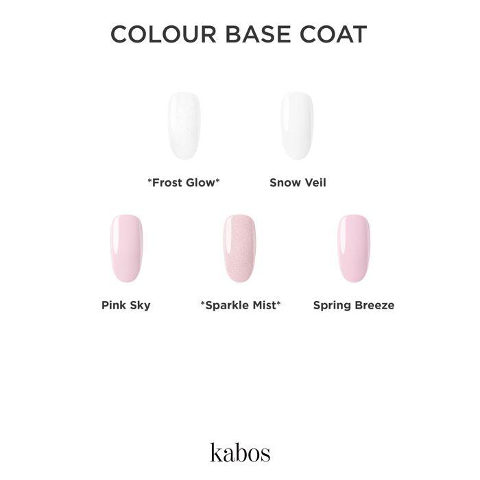 Base de Construction Colorée UV LED Kabos Sparkle Breeze 10 ml