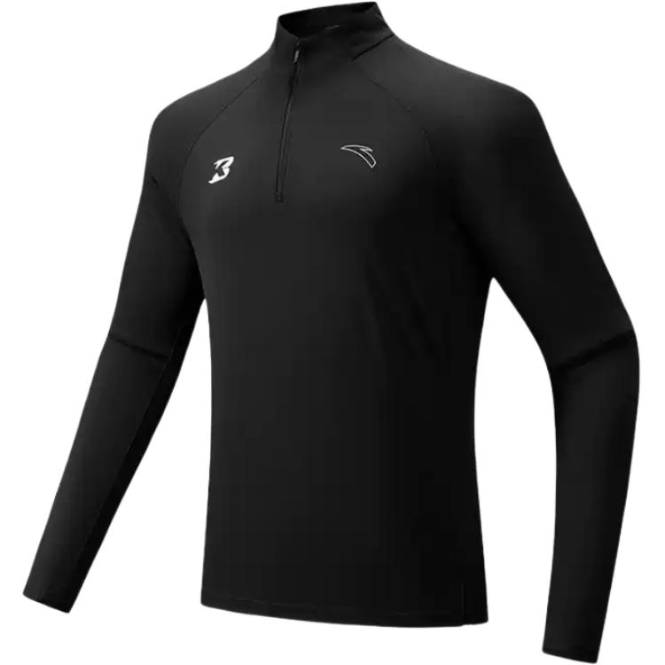 

Anta Беговая серия Однотонная Мягкая Удобная Дышащая Универсальная Футболка с Длинным Рукавом Мужские Топы 152535402-4 XL