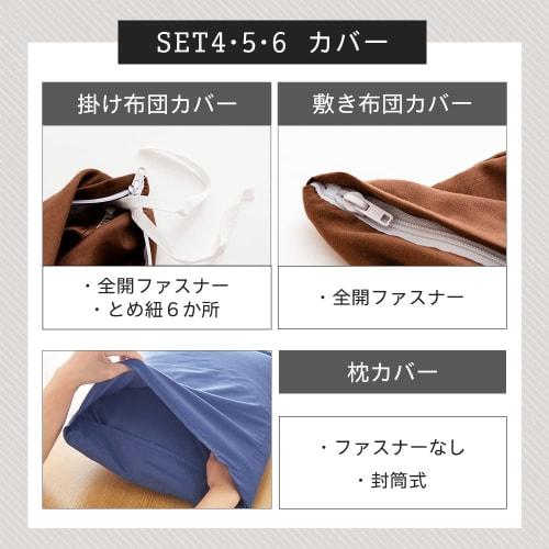 Iris Plaza Ready-to-Use 7-Piece Futon Set, Single Size, Antibacterial and Odor-Resistant, with Neat Storage Case, Soft and Smooth Peach Skin Finish (C