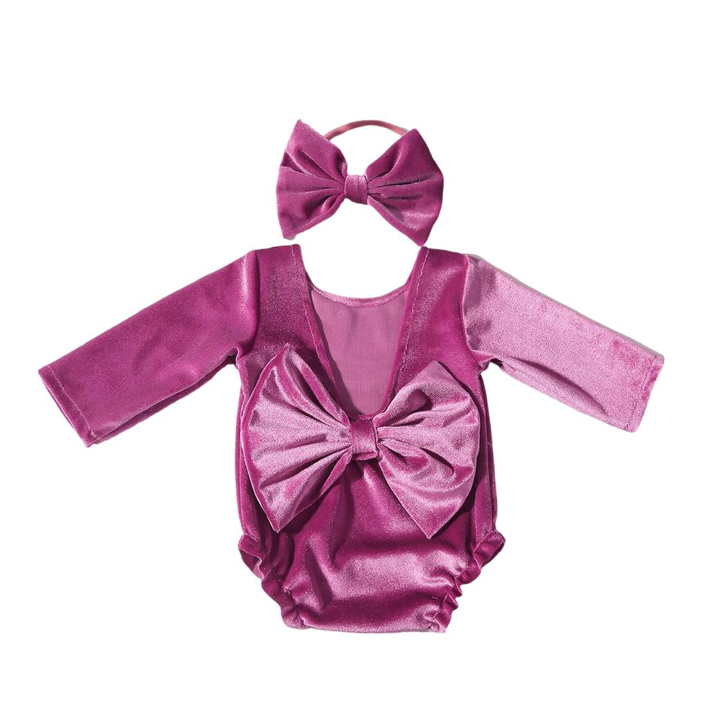 Baby Fotoshooting Kleidung Mädchen Schleife Stirnband Strampler Outfit Neugeborene Fotografie Requisiten Kostüm Kleidung Säuglingsbedarf