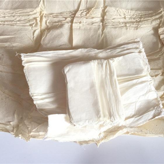 Jihua 3543 Extra Thick Triangular Cotton Bandage with Straps - First Aid Kit Training Bandage